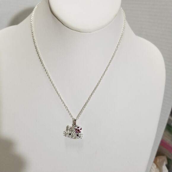 Hello kitty 76:11 SANR. SAQ 16" 3 1/2"ex.  pendant 1" 1.2064 - Picture 1 of 10